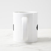 Tasse de spécialité de texte de nom de fille avec (Dos)