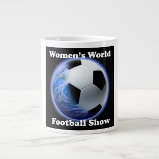 Tasse de spécialité d'exposition du football du