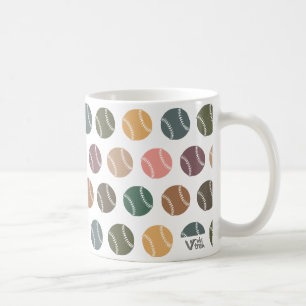 Tasse de sport de baseball classique Joueur athlét
