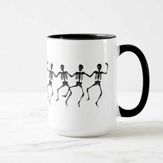 Tasse de squelette de danse (Droite)