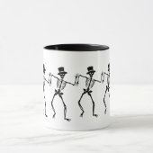 Tasse de squelettes de danse (Centre)