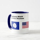 Tasse de station d'Amundsen-Scott Pôle du sud (Devant gauche)