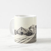 Tasse de station de train de Bingham Maine (Devant gauche)