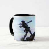 Tasse de statue de guerre civile (Devant gauche)