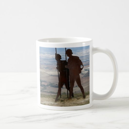 Tasse de statue de pèlerin (Droite)