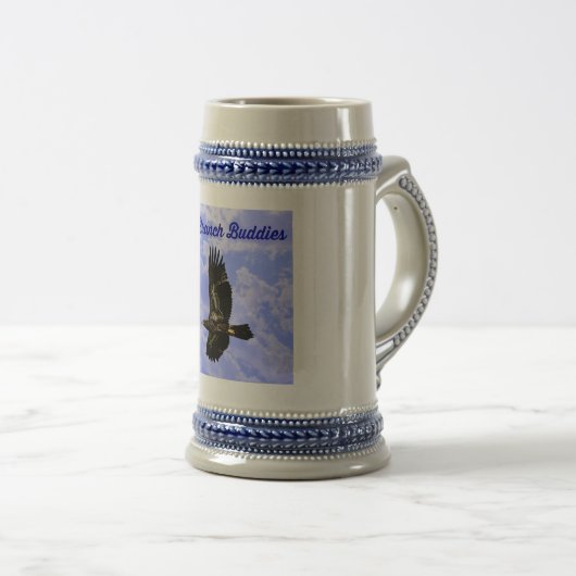 Tasse de Stein d'amis de la branche B3 (Devant droit)