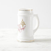 Tasse de Stein de Joyeux Noël (Devant droit)