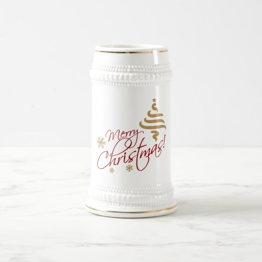 Tasse de Stein de Joyeux Noël (Centre)