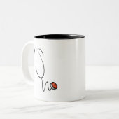 Tasse de stéthoscope (Devant gauche)