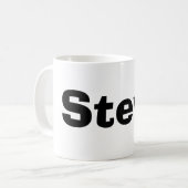 Tasse de Steve (Devant gauche)