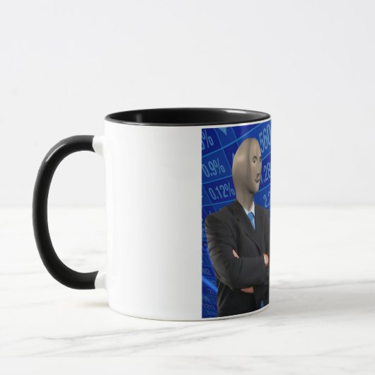 Tasse de Stonks Meme (Gauche)