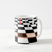 Tasse de stratégie d'échec et mat (Devant droit)