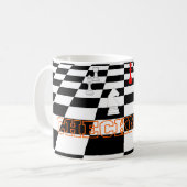 Tasse de stratégie d'échec et mat (Devant gauche)