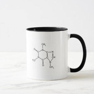 Tasse de structure de caféine