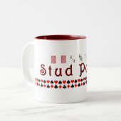 Tasse de Stud poker (grande) (Devant gauche)