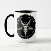Tasse de style ancien de Baphomet (Gauche)