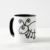 tasse de style bohème de fourmi (Devant gauche)