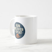 Tasse de style de vie de course à pied « Courir. R (Devant gauche)