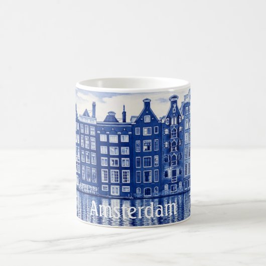 Tasse de style Delft Blue : Amsterdam (Centre)