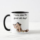 Tasse de style d'homme des cavernes (Gauche)