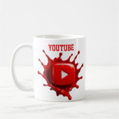 Tasse de style d'image YouTube (Gauche)