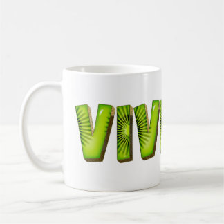 Tasse de style Kiwi Viviane Tasse à café Tasse à t