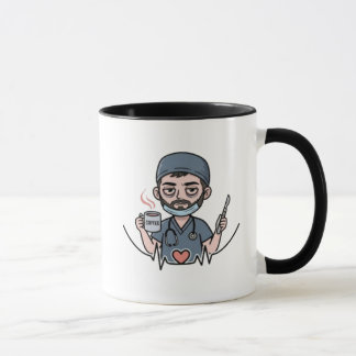 Tasse de style médical (version masculine)