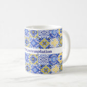 Tasse de style méditerranéen / rétro (Devant droit)