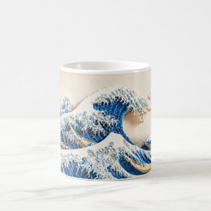 Tasse de style papier craft "Grande Vague" de Hoku