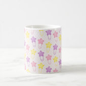 Tasse de style scrapbook pour bébé fille | Papier (Centre)