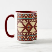 Tasse de style sud-ouest géométrique moderne (Gauche)