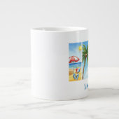 Tasse de sublimation Rétro Summer Beach Vibes – Vi (Devant)