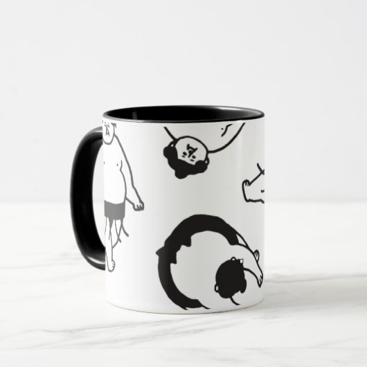 Tasse de sumo (Devant gauche)