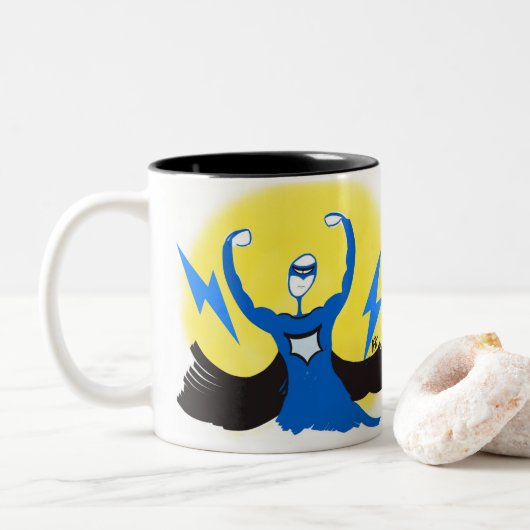 Tasse de superhéros (Avec donut)