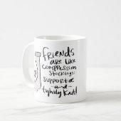 Tasse "de support et unie" (Devant gauche)