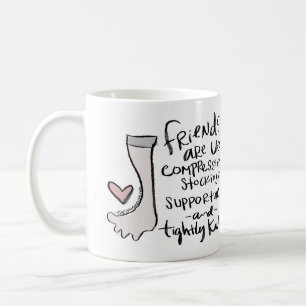 Tasse "de support et unie"