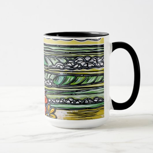 Tasse de surf de ketmie (Droite)