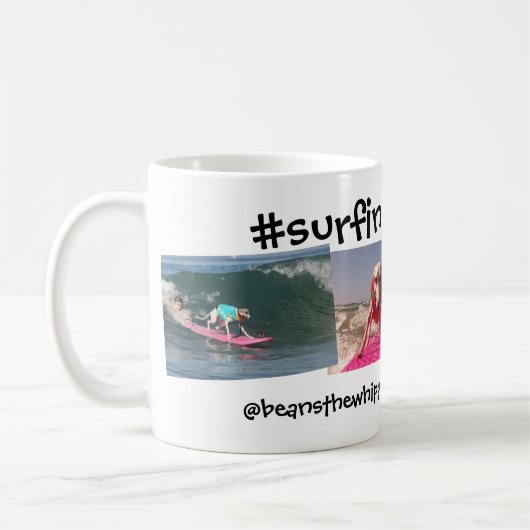 tasse de #surfingwhippets (Gauche)