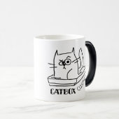 Tasse de surprise de Catbox Kitty (Devant droit)