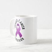 Tasse de survivant de cancer de la thyroïde (Devant gauche)