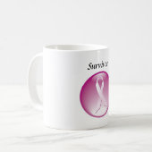 Tasse de survivant de cancer du sein (Devant gauche)