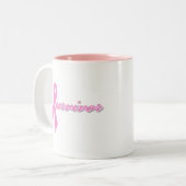 Tasse de survivant de cancer du sein (Devant gauche)