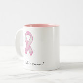 Tasse de survivant de cancer du sein (Devant gauche)
