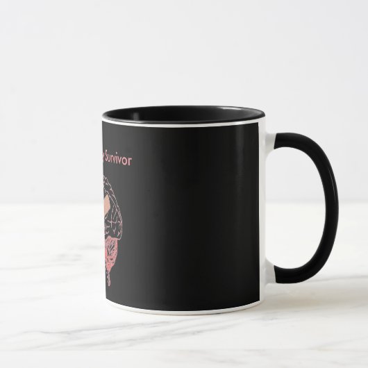 Tasse de survivant de chirurgie cérébrale (Droite)