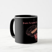 Tasse de survivant de chirurgie cérébrale (Devant gauche)