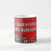 TASSE DE SURVIVANT DE CHIRURGIE DE GENOU - ÉCROUS (Centre)