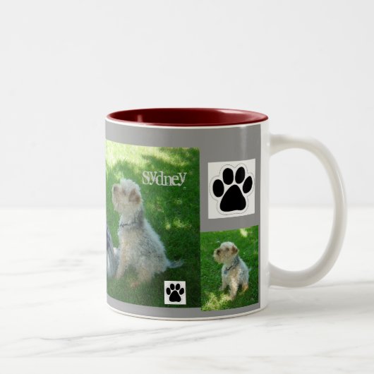 Tasse de Sydney et de Nicky (Droit)