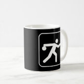 Tasse de symbole de bowling (Devant droit)