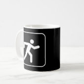 Tasse de symbole de bowling (Devant gauche)
