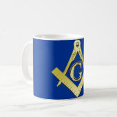 Tasse de symbole de franc-maçonnerie (Devant gauche)